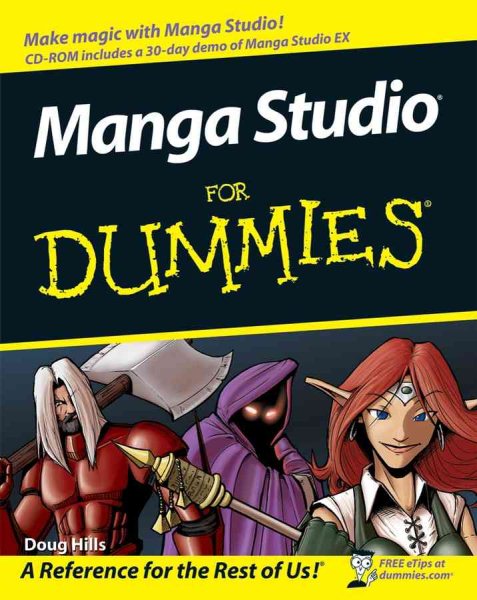 Manga Studio For Dummies cover