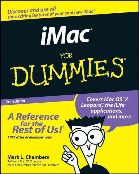 iMac For Dummies cover