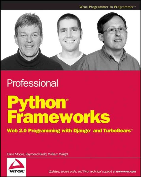 Professional Python Frameworks: Web 2.0 Programming with Django and Turbogears cover