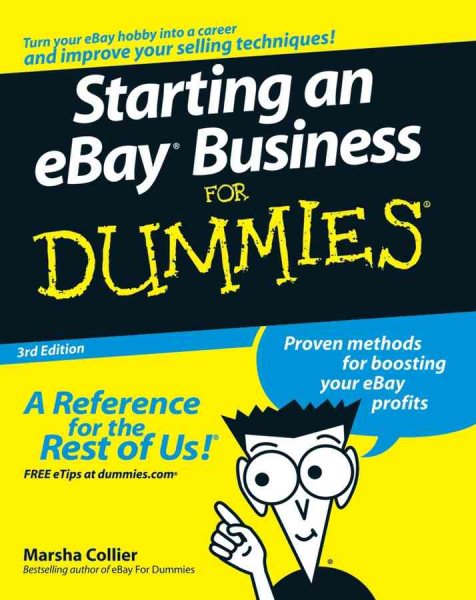 Starting an eBay Business For Dummies cover