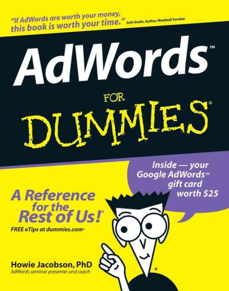 AdWords For Dummies cover