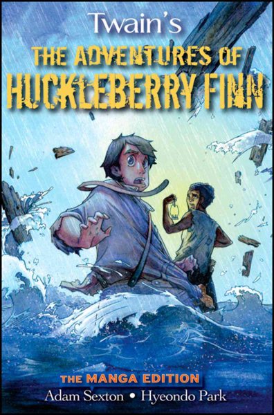 Huck Finn: The Manga Edition cover