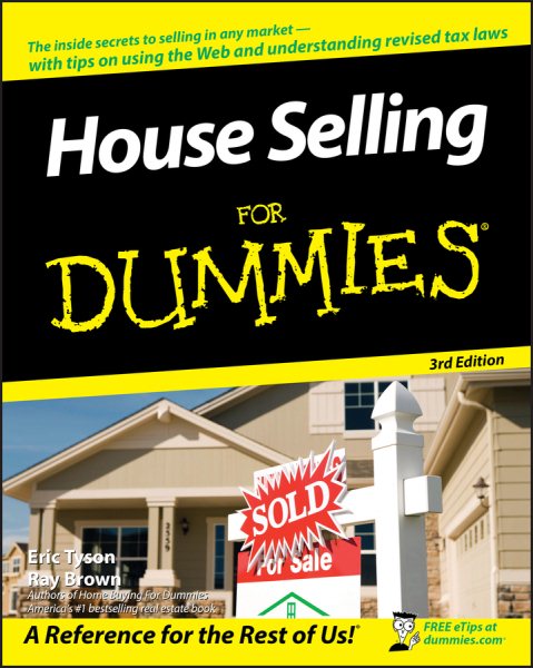 House Selling For Dummies, 3rd edition cover
