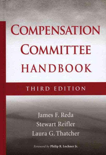 The Compensation Committee Handbook cover