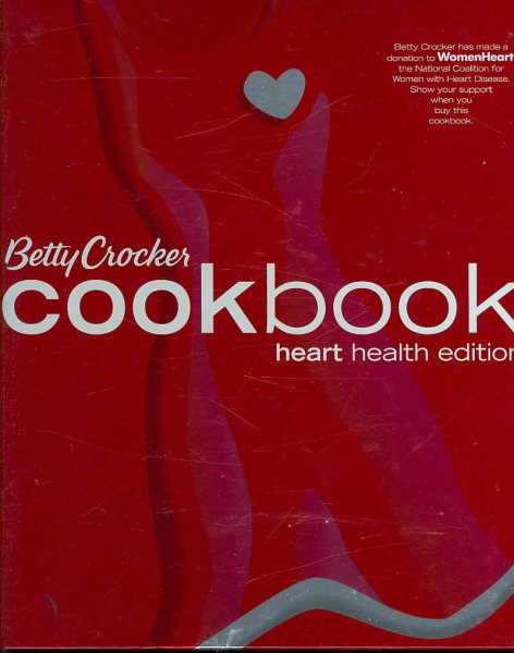 Betty Crocker Cookbook, Heart Health Edition cover