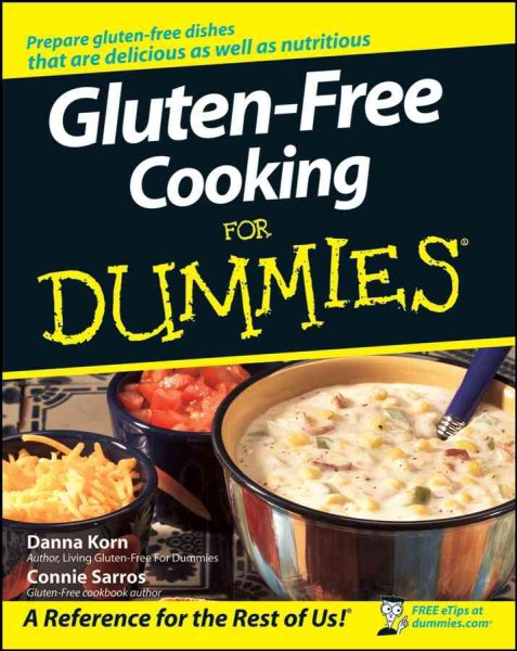 Gluten-Free Cooking For Dummies cover