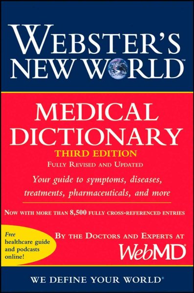 Webster's New World Medical Dictionary, 3rd Edition cover