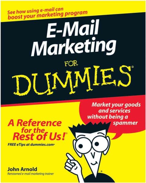 E-Mail Marketing For Dummies cover