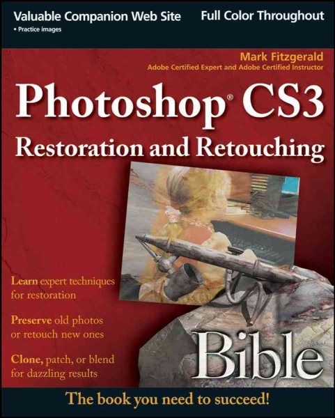 Photoshop CS3 Restoration and Retouching Bible cover