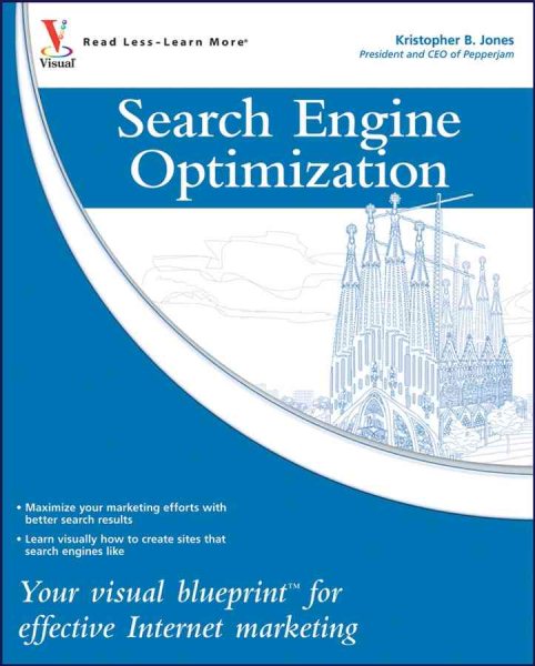 Search Engine Optimization: Your Visual Blueprint for Effective Internet Marketing cover