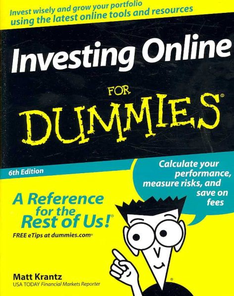 Investing Online For Dummies cover