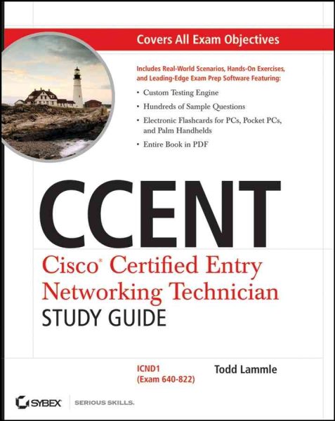CCENT: Cisco Certified Entry Networking Technician Study Guide: ICND1 (Exam 640-822) cover