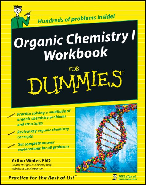 Organic Chemistry I Workbook For Dummies cover