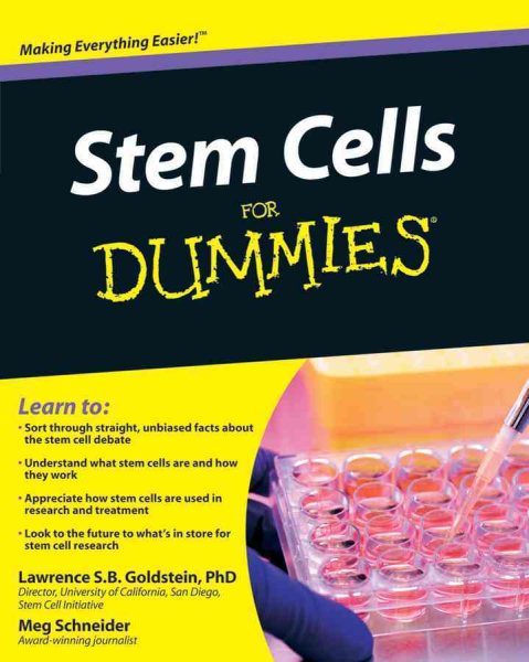 Stem Cells For Dummies cover