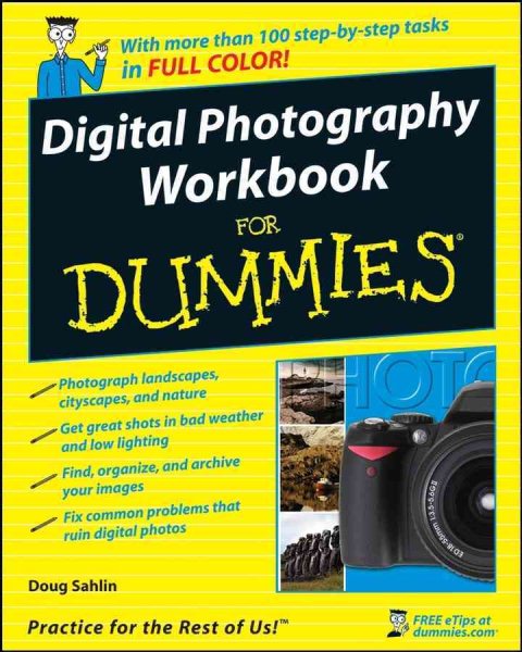Digital Photography Workbook For Dummies cover