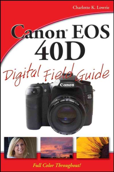 Canon EOS 40D Digital Field Guide cover