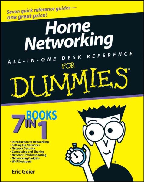 Home Networking All-in-One Desk Reference For Dummies cover