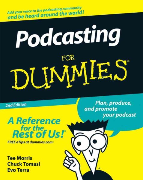 Podcasting For Dummies cover