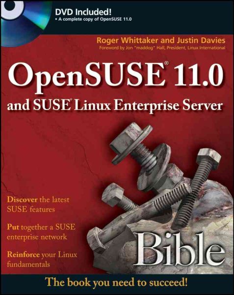 OpenSUSE 11.0 and SUSE Linux Enterprise Server Bible cover