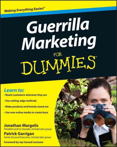 Guerrilla Marketing For Dummies cover
