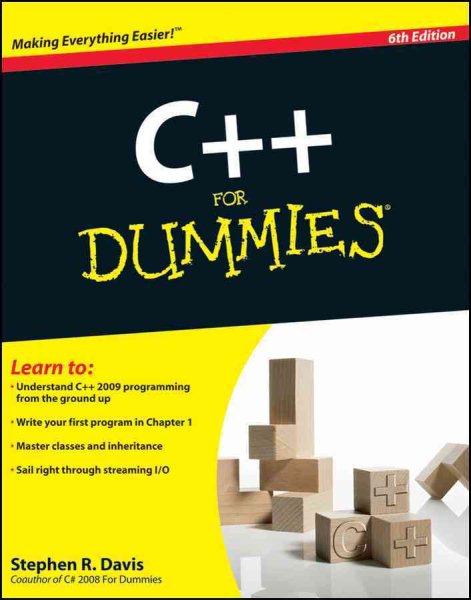 C++ For Dummies cover