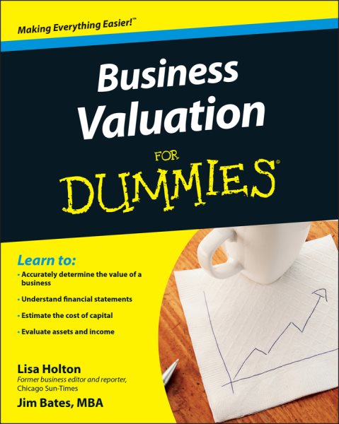 Business Valuation For Dummies cover