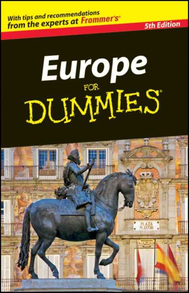 Europe For Dummies cover