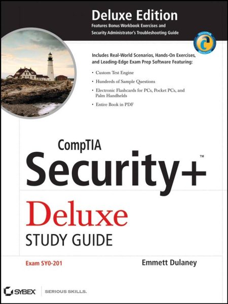 CompTIA Security+ Deluxe Study Guide: SY0-201 cover
