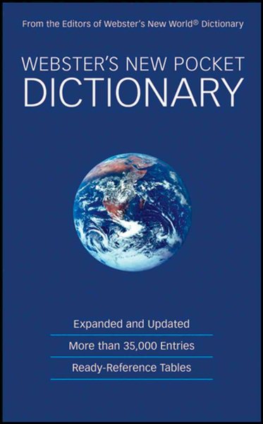 Webster's New Pocket Dictionary, Target Edition cover