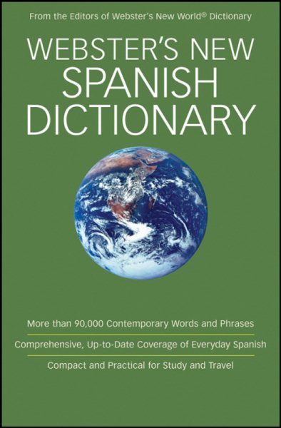 Webster's New Spanish Dictiionary cover