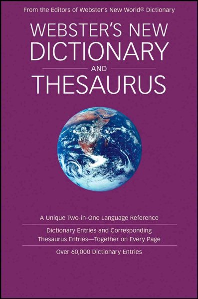 Webster's New World Dictionary and Thesaurus, Target Edition cover