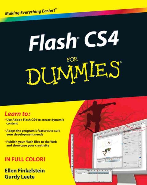 Flash CS4 For Dummies cover