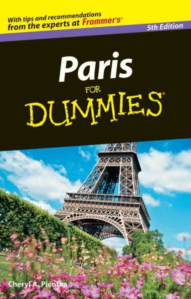 Paris For Dummies cover