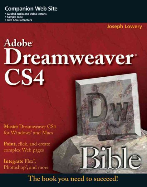 Dreamweaver CS4 Bible cover