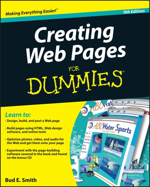 Creating Web Pages For Dummies cover