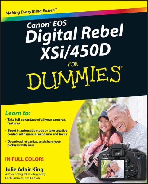 Canon EOS Digital Rebel XSi/450D For Dummies cover