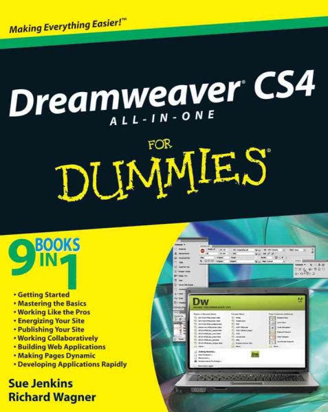 Dreamweaver CS4 All-in-One For Dummies cover