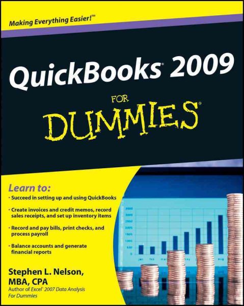 QuickBooks 2009 For Dummies cover