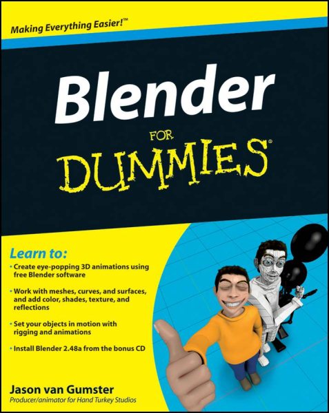 Blender For Dummies cover
