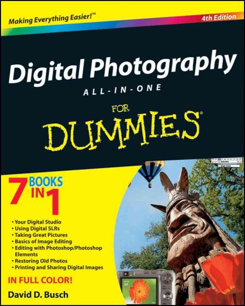 Digital Photography All-in-One Desk Reference For Dummies cover