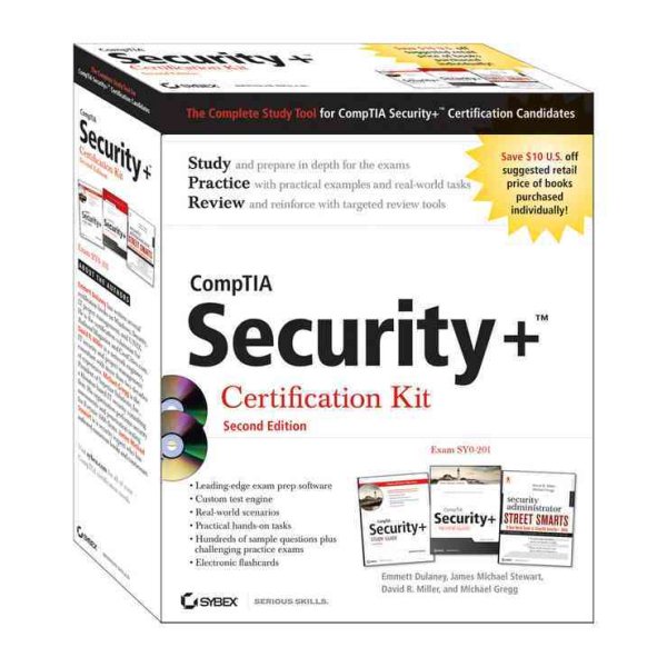 CompTIA Security+ Certification Kit: SY0-201 cover