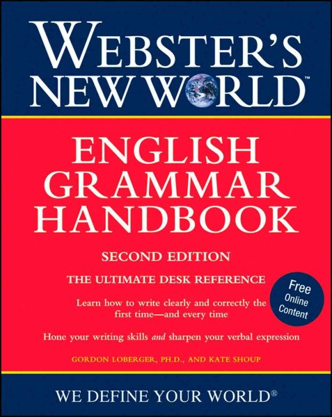 Webster's New World English Grammar Handbook, Second Edition cover