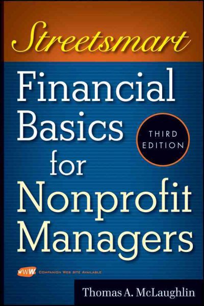 Streetsmart Financial Basics for Nonprofit Managers cover