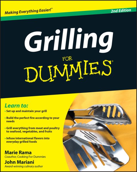 Grilling For Dummies cover