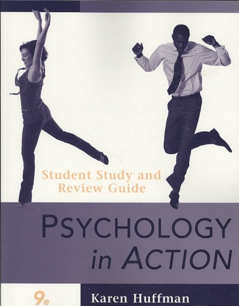 Psychology in Action, Study Guide cover