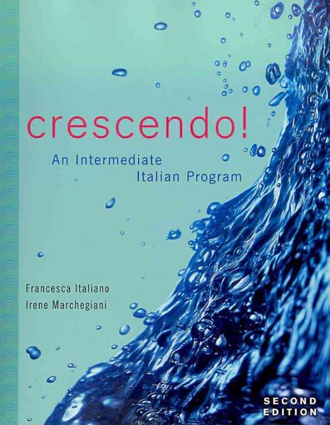 Crescendo!: An Intermediate Italian Program with Text Audio CD