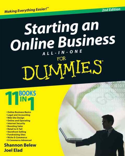 Starting an Online Business All-in-One Desk Reference For Dummies cover