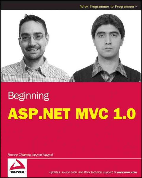 Beginning ASP.NET MVC 1.0 cover