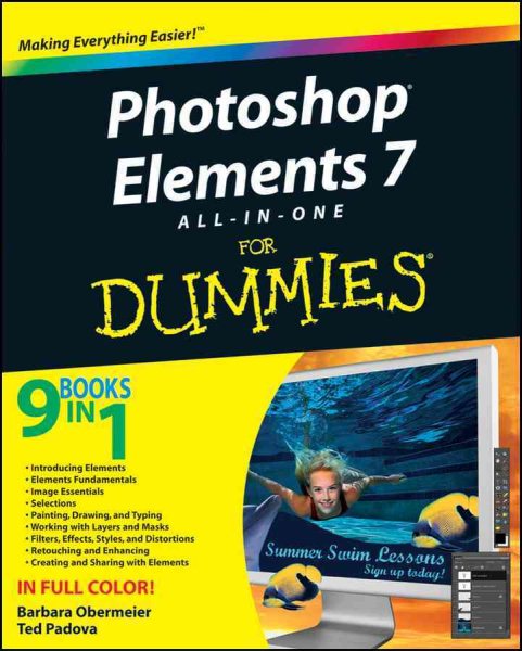 Photoshop Elements 7 All-in-One For Dummies cover