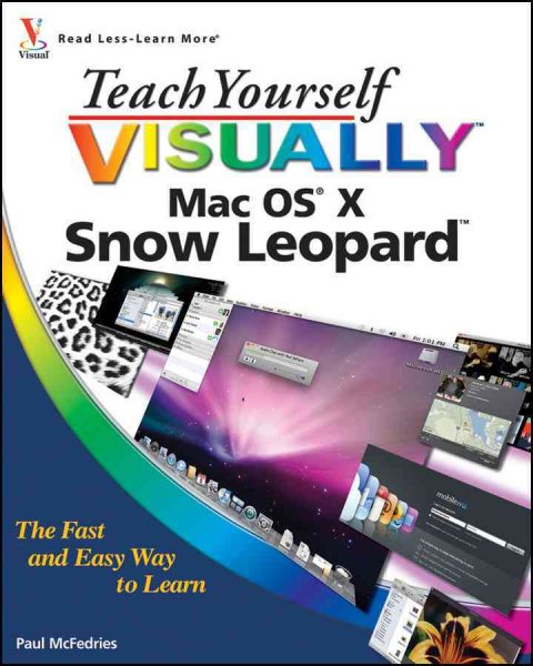 Teach Yourself VISUALLY Mac OS X Snow Leopard cover